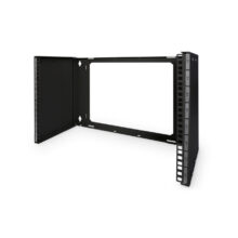 Imagen del Digitus Soporte para montaje en pared para instalaciones de 483 mm (19″), SKU DN-19 PB-8U-SW. Diseño robusto y seguro para equipos de red.