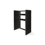 Imagen del Digitus Soporte para montaje en pared para instalaciones de 483 mm (19″), SKU DN-19 PB-8U-SW. Diseño robusto y seguro para equipos de red.