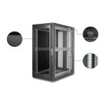 Imagen del armario de servidor Digitus de la serie Unique, modelo 600 x 1000 mm (ancho por profundidad), con SKU DN-19 SRV-26U-B-G-1. Ideal para almacenamiento seguro y eficiente.