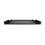 Estante fijo para instalación en armarios de 483 mm (19 pulgadas) de la marca Digitus, SKU DN-19 TRAY-1-SW