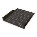 Digitus Estantería fija DN-19 TRAY-2-55-SW para armarios de 483 mm, diseño robusto y resistente para fijación permanente