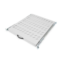 Imagen de las baldas extraíbles Digitus para armarios de 483 mm, modelo DN-19 TRAY-2-800, ideal para organizar equipos.