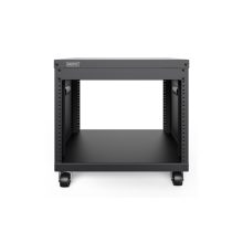 Bastidor universal de 19 pulgadas con ruedas, modelo DN-48000, de Digitus, con capacidad de 8UA