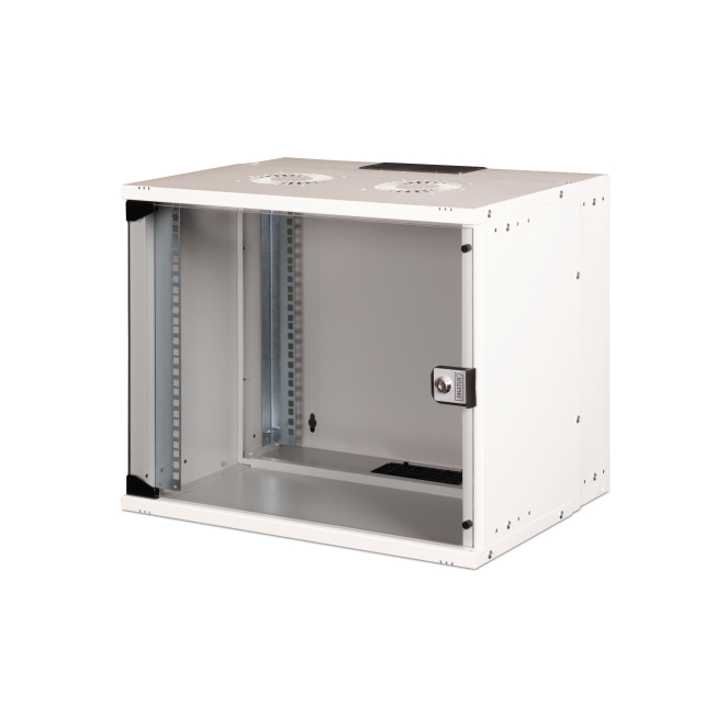 Digitus Armario mural SOHO Pro compacto y resistente Digitus Armario mural SOHO Pro, medidas 540x400 mm, diseñado para equipos 19 pulgadas, SKU DN-49204