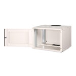 Armario mural SOHO Pro de Digitus, modelo DN-49208, con tamaño de 483 mm (19 pulgadas) y dimensiones de 540x400 mm, ideal para montaje en pared.