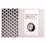 Vista frontal del Digitus Armario Mural SOHO Pro, tamaño 483 mm (19 pulgadas), dimensiones 540x400 mm, SKU DN-49209