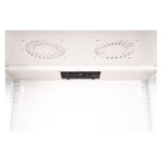 Vista frontal del Digitus Armario Mural SOHO Pro, tamaño 483 mm (19 pulgadas), dimensiones 540x400 mm, SKU DN-49209