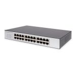 Digitus Conmutador Fast Ethernet N-Way con 24 puertos modelo DN-60021-2, ideal para redes de alta velocidad