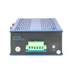 Imagen del conmutador de red Fast Ethernet de 8 puertos Digitus, industrial, no gestionado, con 1 enlace ascendente RJ45. SKU: DN-650106