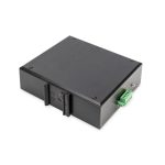 Conmutador PoE de red Gigabit Ethernet de Digitus, industrial, no gestionado, con 4 puertos y 2 enlaces ascendentes SFP, SKU DN-651109
