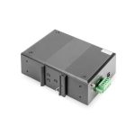 Conmutador PoE de red Ethernet Gigabit de 7 puertos, industrial, no gestionado de Digitus, modelo DN-651113