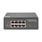 Conmutador PoE de red Ethernet Gigabit de 7 puertos, industrial, no gestionado de Digitus, modelo DN-651113