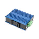 Digitus Conmutador de red Gigabit de 4 puertos, industrial, no gestionado, con 1 enlace ascendente RJ45 para alto rendimiento en entornos difíciles. SKU DN-651118.