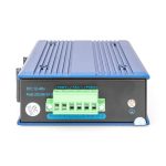 Digitus Conmutador de red Gigabit de 4 puertos, industrial, no gestionado, con 1 enlace ascendente RJ45 para alto rendimiento en entornos difíciles. SKU DN-651118.