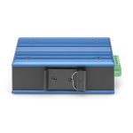Digitus Conmutador PoE de red Gigabit de 4 puertos con 1 enlace ascendente RJ45, SKU DN-651120. Ideal para instalaciones industriales.