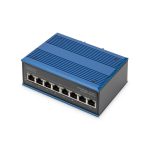 Digitus Conmutador PoE de red Ethernet Gigabit de 8 puertos, industrial, no gestionado SKU DN-651121
