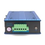 Conmutador PoE de red Gigabit Ethernet industrial Digitus con 4 puertos y enlace ascendente SFP. SKU DN-651135.
