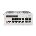 Digitus Conmutador PoE de red Gigabit Ethernet de 8 puertos, industrial, gestionado L2 con 4 enlaces SFP. SKU DN-651139.