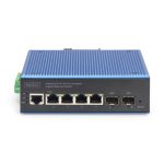 Digitus Conmutador Gigabit Ethernet industrial gestionado L2 de 4+2 puertos, SKU DN-651154