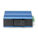 Imagen del Digitus Convertidor Industrial de Medios Gigabit RJ45, SC, que puede alcanzar hasta 20 km de distancia. SKU: DN-652102-1.