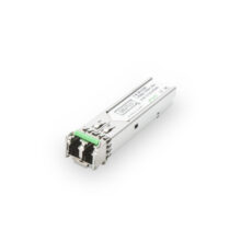 Imagen del módulo mini GBIC (SFP) Digitus con velocidad de 1,25 Gbps y alcance de 80 km. SKU: DN-81002