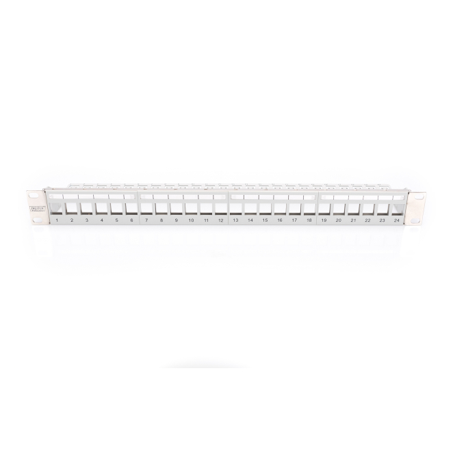 Digitus Panel de conexiones modular ® para conector Keystone 1U de montaje en bastidor - descargado 1 Digitus Panel de conexiones modular para conector Keystone 1U de montaje en bastidor