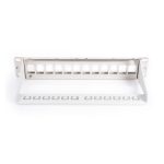 Imagen del panel de conexión modular Digitus de 8 puertos, SKU DN-91419. Ideal para sistemas de red eficientes y compactos.