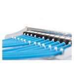 Imagen del panel de conexión modular Digitus de 8 puertos, SKU DN-91419. Ideal para sistemas de red eficientes y compactos.