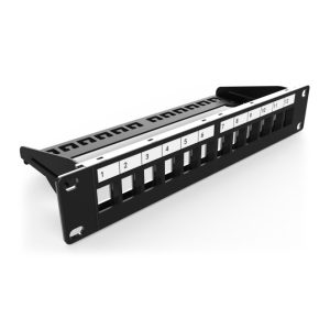 Digitus Panel de conexión modular, 8 puertos para redes de alta velocidad, SKU DN-91420