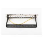 Digitus Panel de conexión modular, 8 puertos para redes de alta velocidad, SKU DN-91420