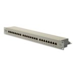Panel de conexión Digitus CAT 5e clase D, modelo DN-91524S, ideal para redes de alta velocidad