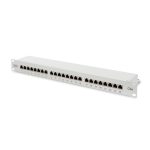 Panel de conexión Digitus CAT 5e clase D, modelo DN-91524S, ideal para redes de alta velocidad