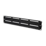 Digitus Panel de Conexión CAT 5e con 48 puertos, SKU DN-91548U