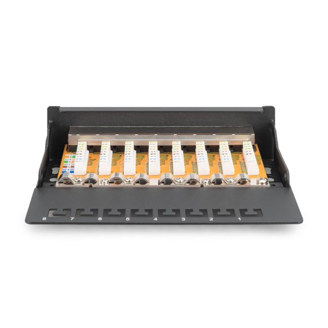 Digitus Panel de conexión CAT 6 de sobremesa, clase E, apantallado 3 Digitus Panel de conexión CAT 6 de sobremesa en entorno SOHO