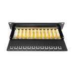 Digitus Panel de Conexión CAT 6 apantallado, clase E, SKU DN-91612S, para instalación de redes