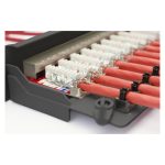 Panel de conexión Digitus CAT 6A apantallado de clase EA, SKU DN-91624S-EA-B. Ideal para redes de alta velocidad.