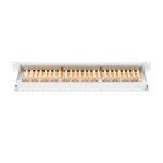 Digitus DN-91624S 1U Patch Panel con 24 puertos RJ45 para montaje en rack, SKU DN-91624S-EC