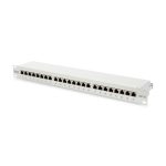 Digitus DN-91624S 1U Patch Panel con 24 puertos RJ45 para montaje en rack, SKU DN-91624S-EC