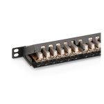 Digitus panel de interconexión CAT 6, clase E, alta densidad, color negro SKU DN-91624S-SL-SH