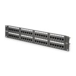 Digitus Panel de Conexión CAT 6 Clase E, modelo DN-91648U, ideal para alta velocidad de datos y redes avanzadas
