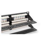 Digitus Panel de Conexión CAT 6 Clase E, modelo DN-91648U, ideal para alta velocidad de datos y redes avanzadas