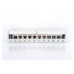 Digitus panel de interconexión modular de sobremesa, apantallado, con 12 puertos. Modelo DN-93706