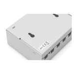 Digitus Panel de interconexión modular de sobremesa, apantallado, 6 puertos, SKU DN-93716