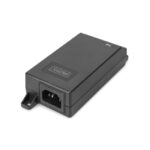 Digitus Inyector PoE+ Gigabit Ethernet, compatible con estándar 802.3at, proporciona 30W de potencia para dispositivos, SKU: DN-95103-3