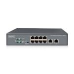 Switch Gestionado Digitus DN-95323-1 con 8 puertos Gigabit Ethernet y PoE, ideal para redes empresariales