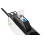 Regleta de enchufes Digitus de aluminio con 7 vías y disyuntor, modelo DN-95439