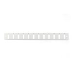 Digitus Panel frontal de la caja de empalmes de fibra óptica, cierre rápido, 12 conectores SC DX, tamaño 1U, SKU DN-96201-QL