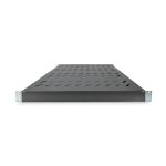 Baldas Digitus DN-97647 con carriles de fijación variables para armarios de 483 mm, ideales para organización eficiente