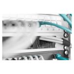 Imagen de la regleta de cepillos para cables Digitus de 483 mm (19 pulgadas), SKU DN-97660, ideal para armarios de red y gestión de cables.