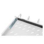 Estante Digitus con guía pasacables SKU DN-97680, fabricado en metal de alta resistencia para organización de cables en racks de servidores.